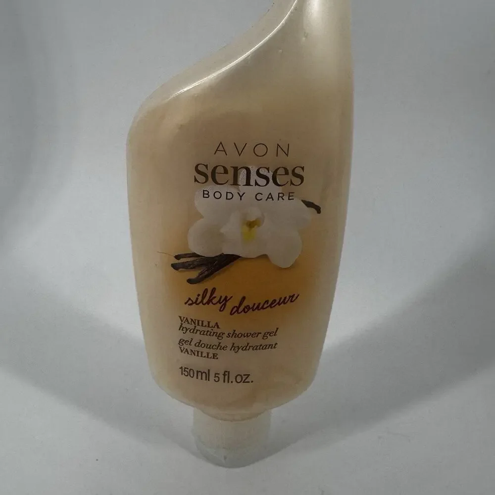 AVON Senses Naturals Shower Gel Vanilla NEW SEALED 5fl Oz